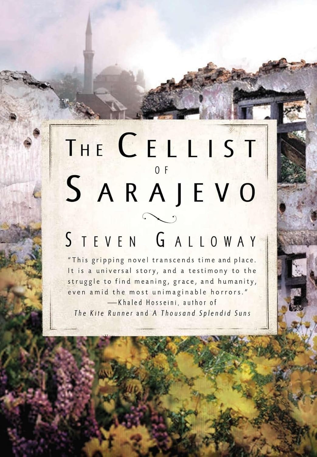 Cover of The Cellist of Sarajevo