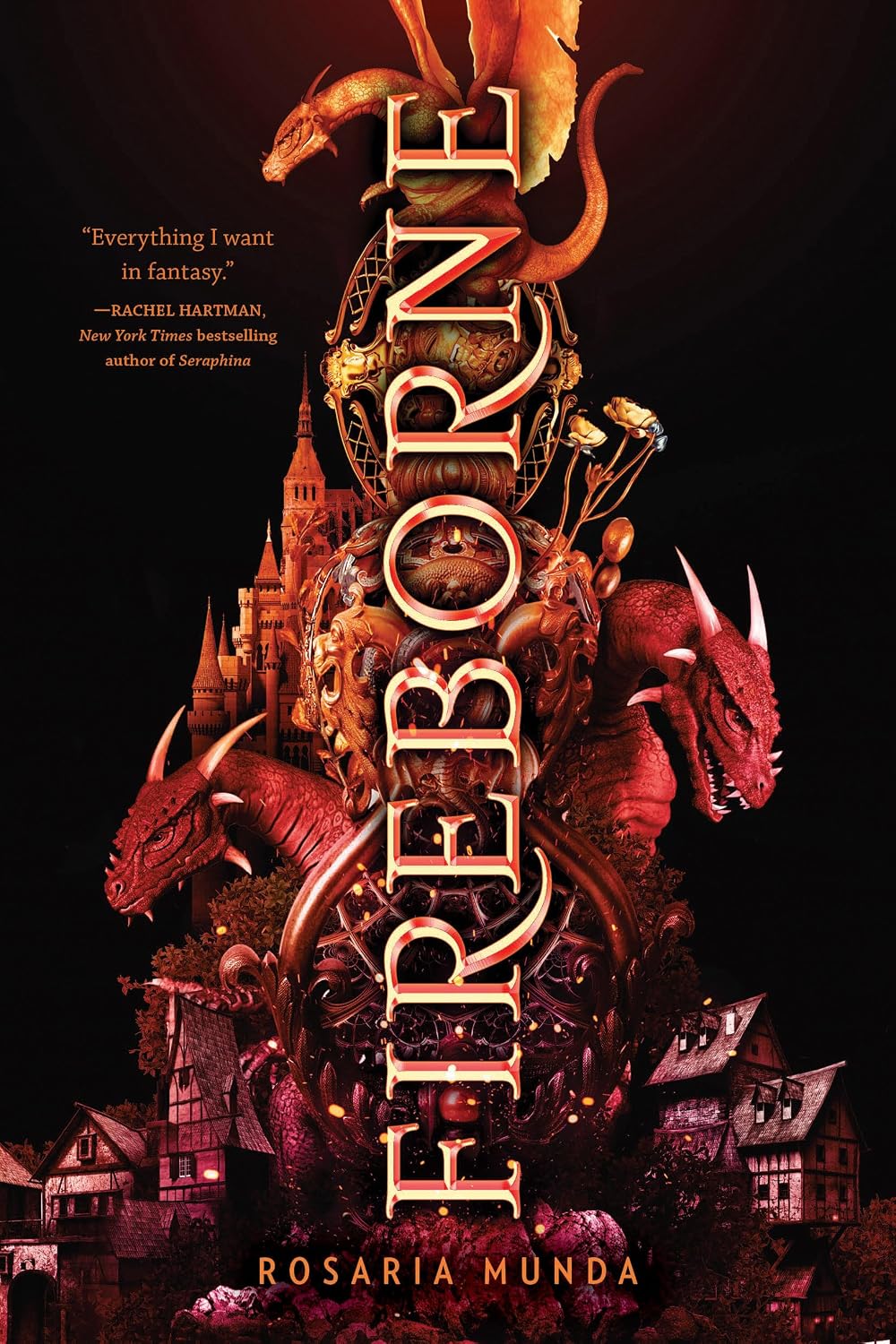 Cover of Fireborne by Rosaria Munda