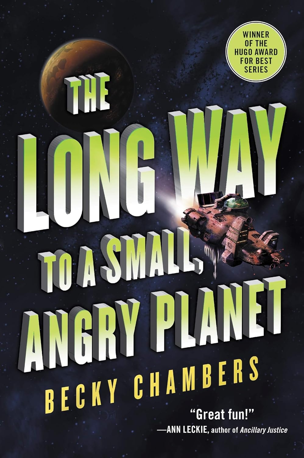 The Long Way to a Small, Angry Planet cover