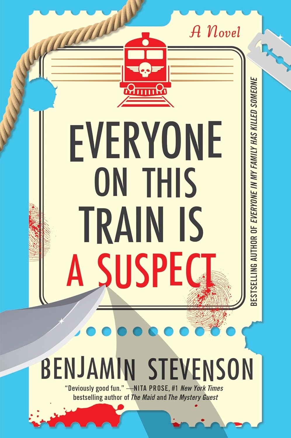 Everyone on This Train Is a Suspect cover