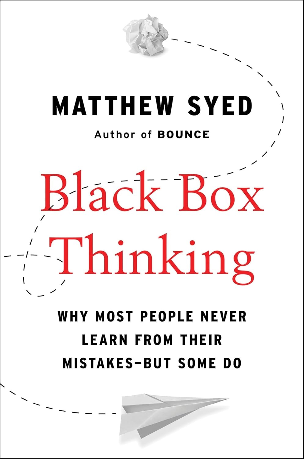 Black Box Thinking cover