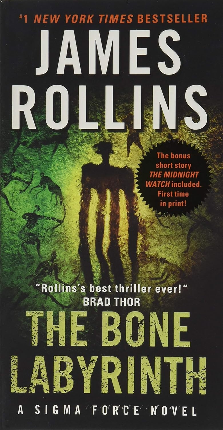 Cover of The Bone Labyrinth by James Rollins