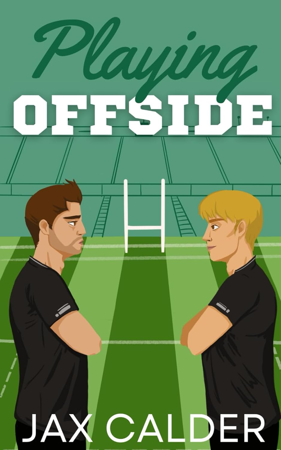 Cover of Playing Offside by Jax Calder