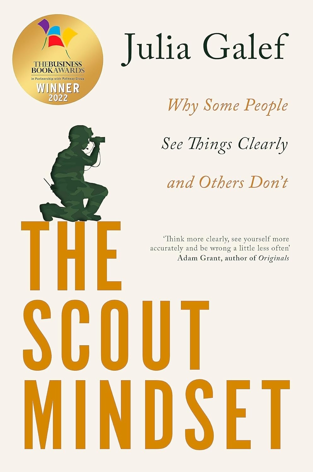 Cover of The Scout Mindset