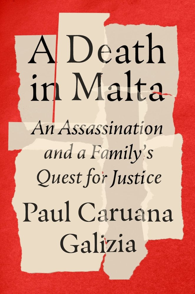 Cover of A Death in Malta by Paul Caruana Galizia