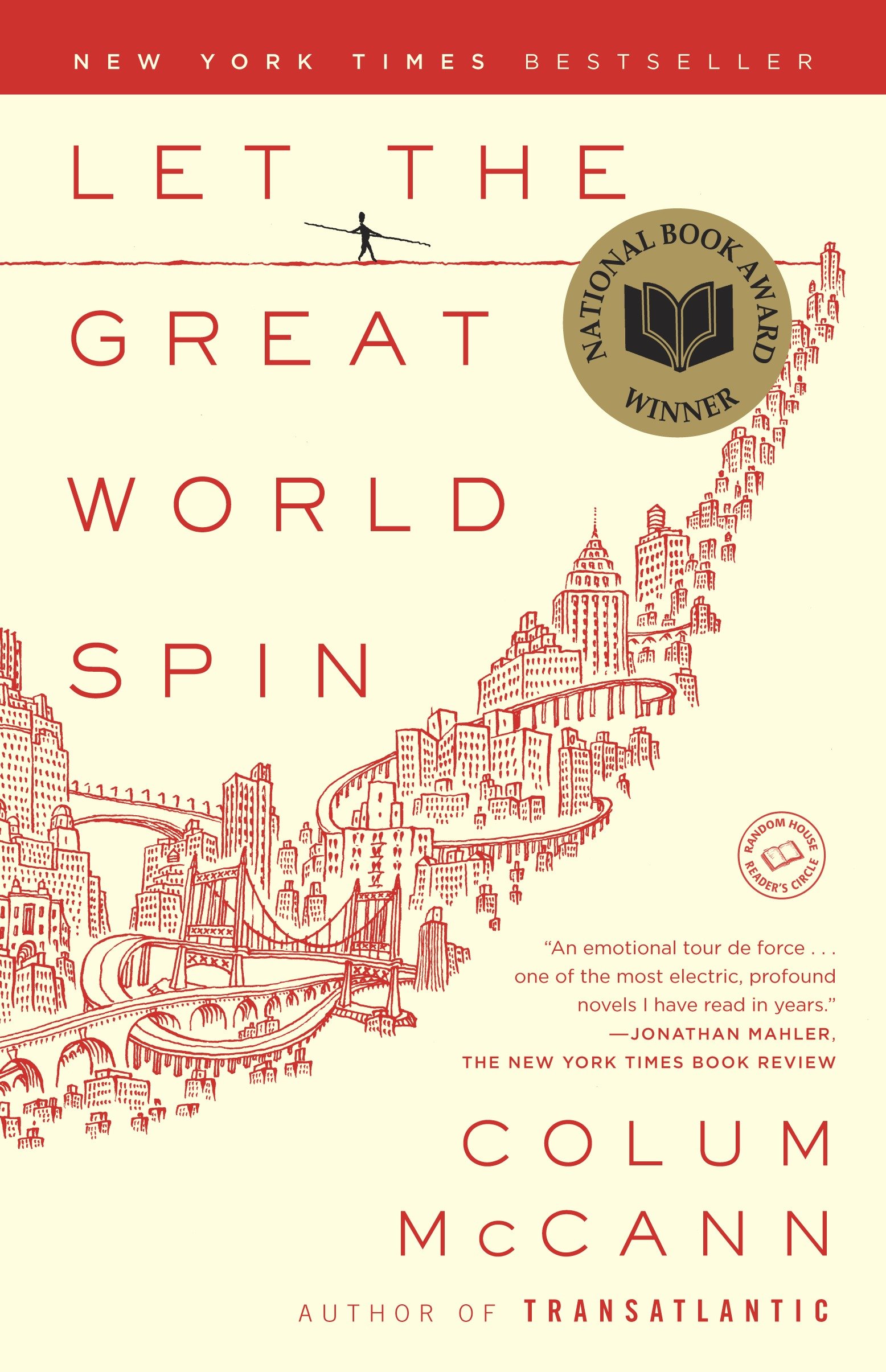 Cover of Let the Great World Spin by Colum McCann