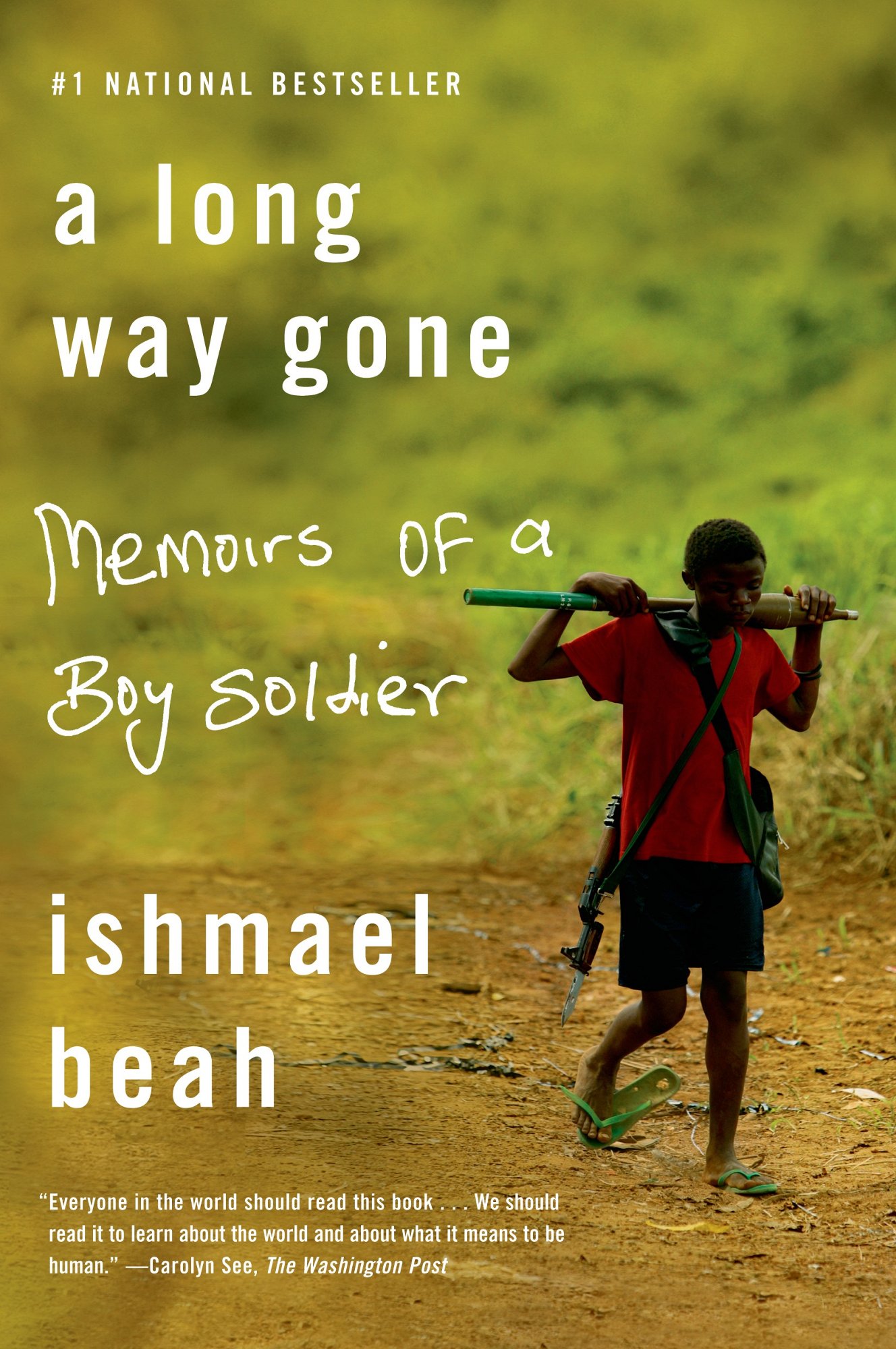 Cover of A Long Way Gone: Memoirs of a Boy Soldier