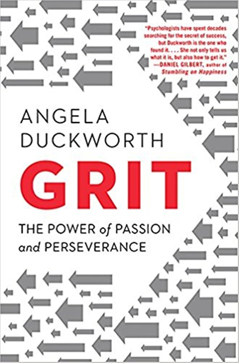 Cover of Grit: The Power of Passion and Perseverance