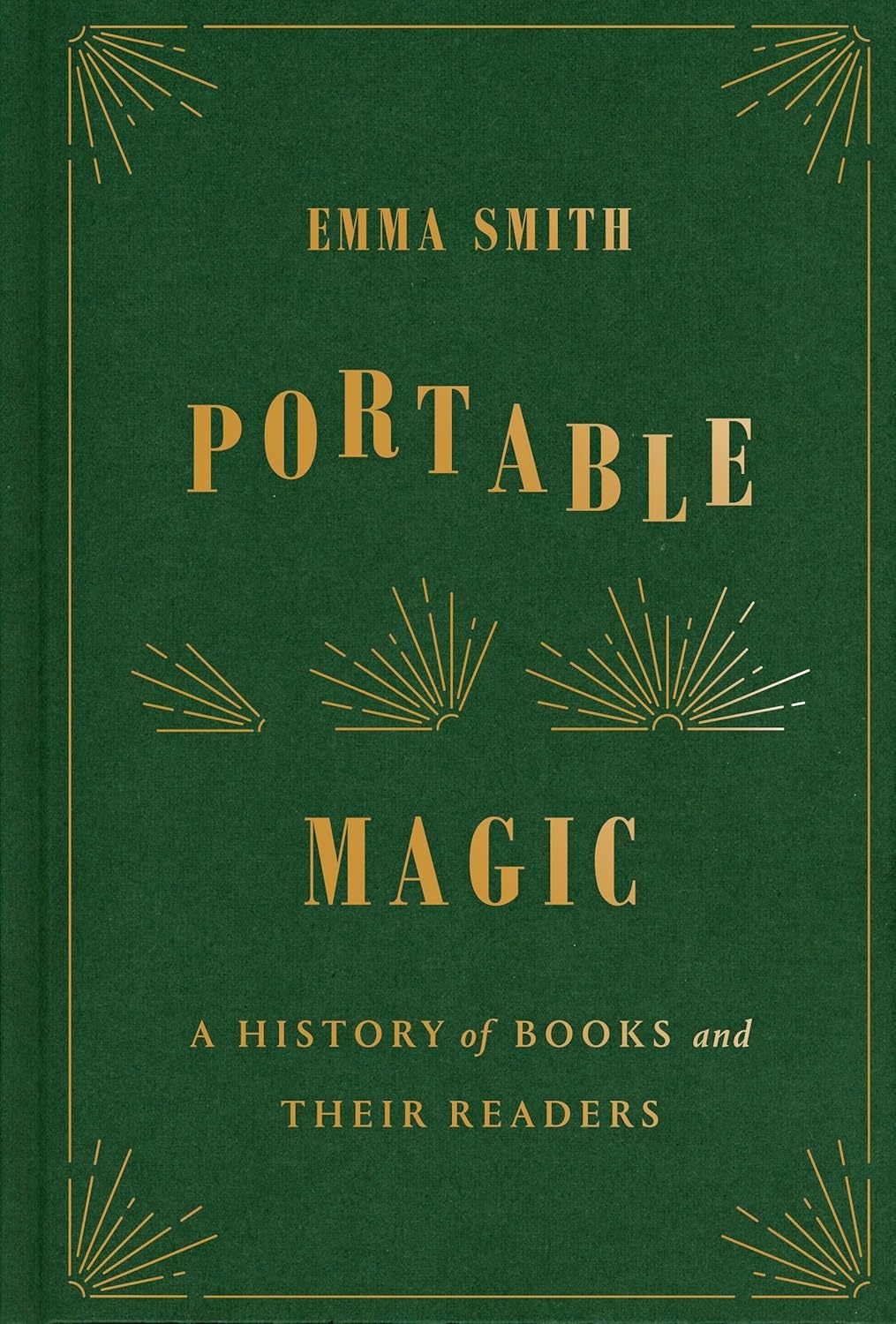 Cover of Portable Magic: A History of Books and Their Readers