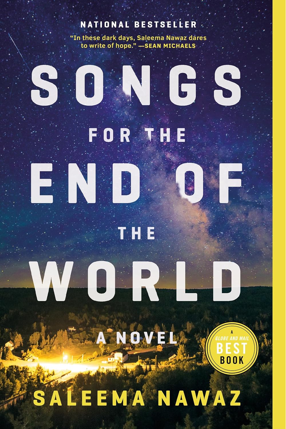 Cover of Songs for the End of the World by Saleema Nawaz