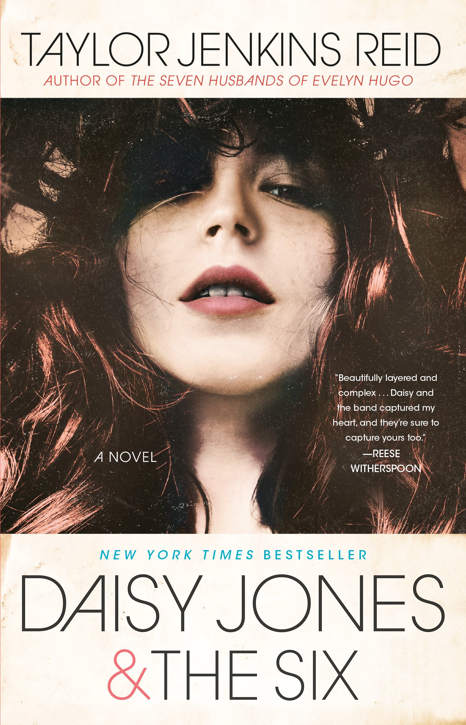 Cover of Daisy Jones & The Six by Taylor Jenkins Reid