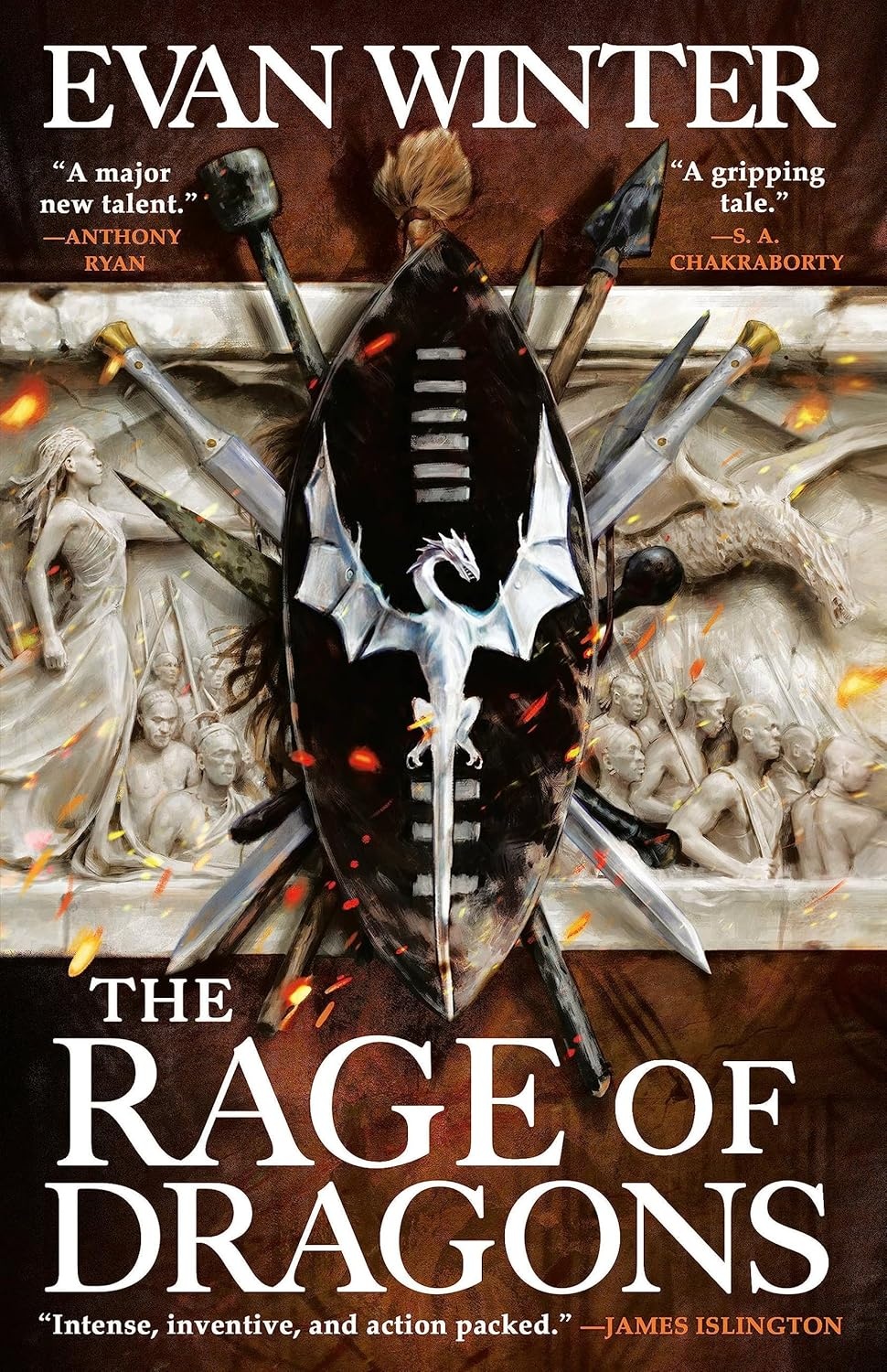 Cover of The Rage of Dragons