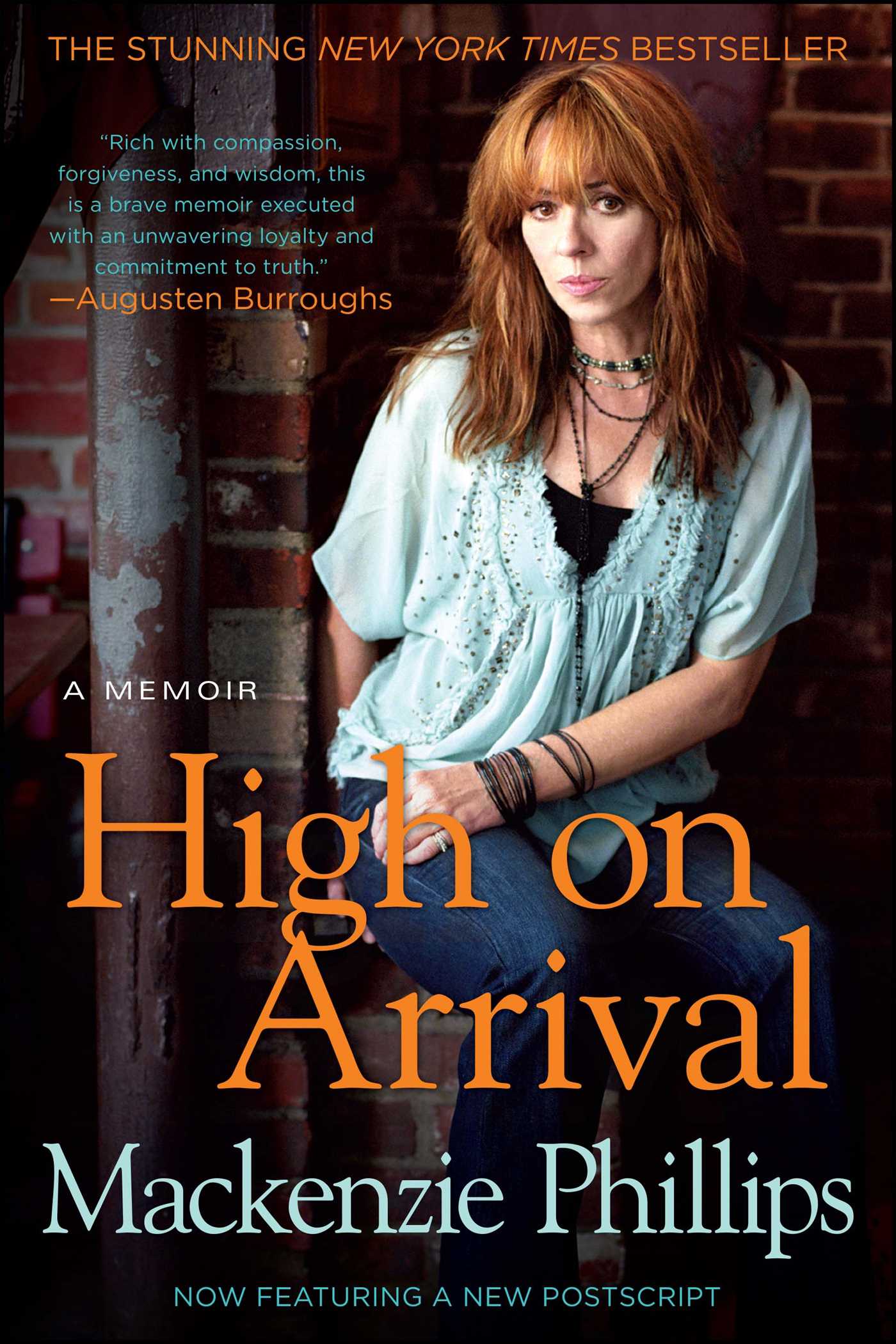 Cover of High on Arrival by Mackenzie Phillips