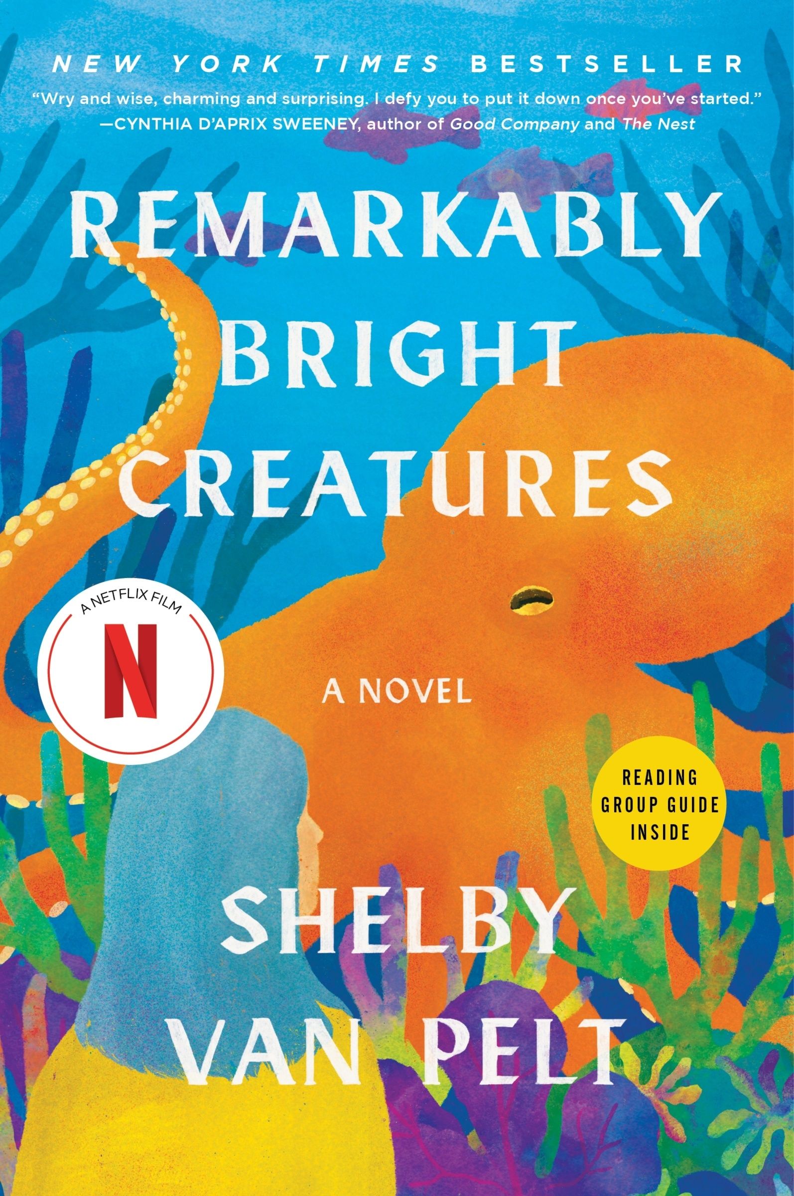 Cover of Remarkably Bright Creatures by Shelby Van Pelt