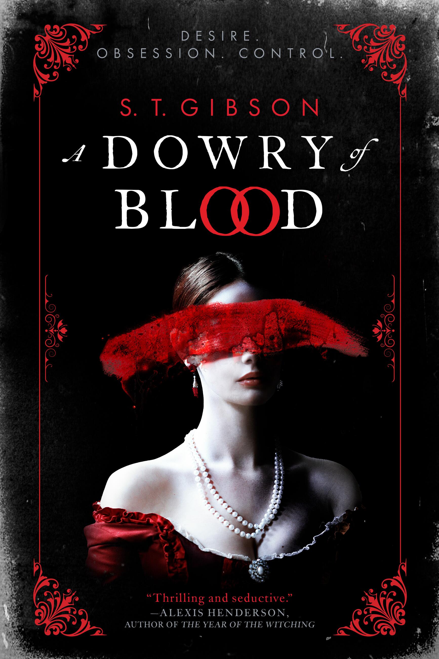 Cover of A Dowry of Blood by S. T. Gibson