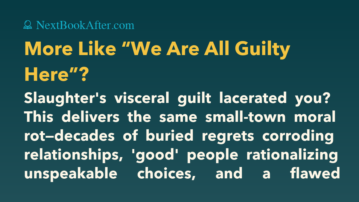 Books Like We Are All Guilty Here — small-town guilt